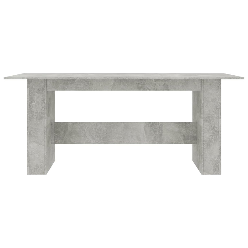 Dealsmate  Dining Table Concrete Grey 180x90x76 cm Chipboard