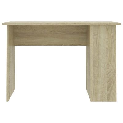 Dealsmate  Desk Sonoma Oak 110x60x73 cm Engineered Wood