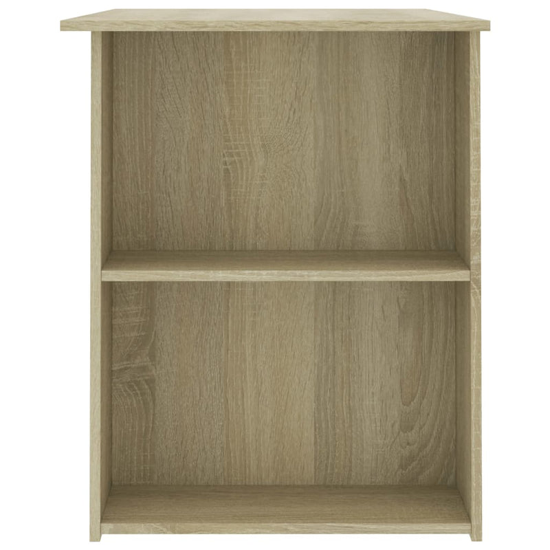 Dealsmate  Desk Sonoma Oak 110x60x73 cm Engineered Wood