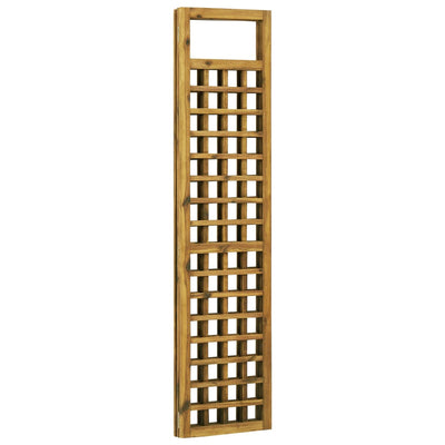 Dealsmate  3-Panel Room Divider/Trellis Solid Acacia Wood 120x170 cm