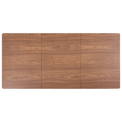 Dealsmate  Dining Table Brown 200x100x75 cm MDF