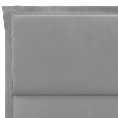 Dealsmate 47580  Sunlounger Cushion Grey 190x60x4 cm