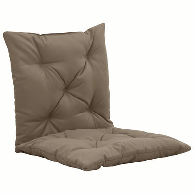 Dealsmate  Swing Chair Cushions 2 pcs Taupe 50 cm Fabric