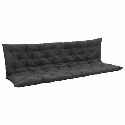Dealsmate  Cushion for Swing Chair Anthracite 180 cm Fabric