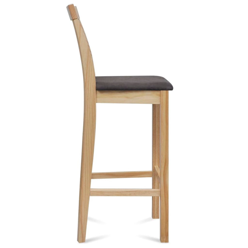 Dealsmate  Bar Chairs 4 pcs Wood