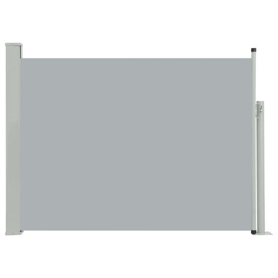 Dealsmate  Patio Retractable Side Awning 120x500 cm Grey