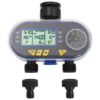 Dealsmate  Automatic Digital Water Timer with Dual Outlet