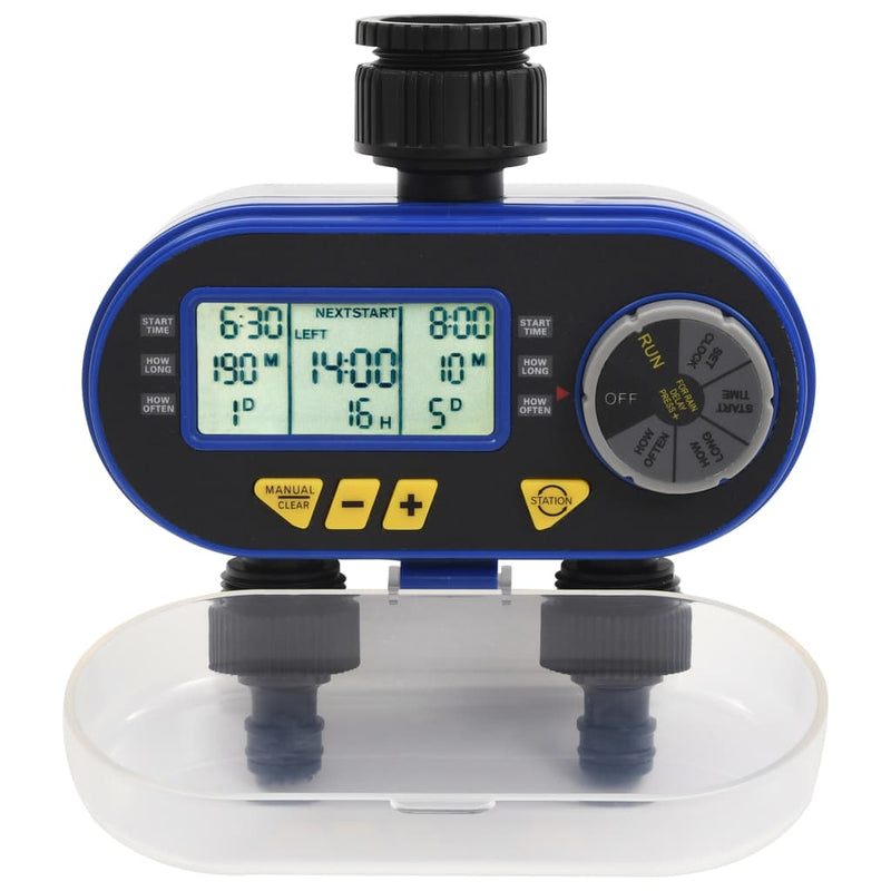 Dealsmate  Automatic Digital Water Timer with Dual Outlet