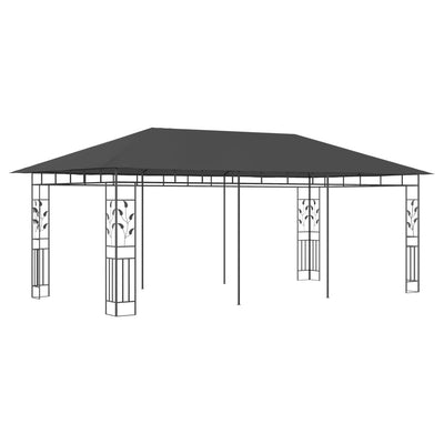 Dealsmate  Gazebo with Mosquito Net 6x3x2.73 m Anthracite
