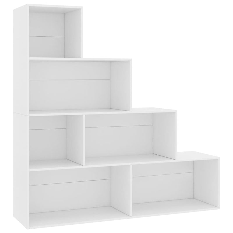 Dealsmate  Book Cabinet/Room Divider White 155x24x160 cm Engineered Wood
