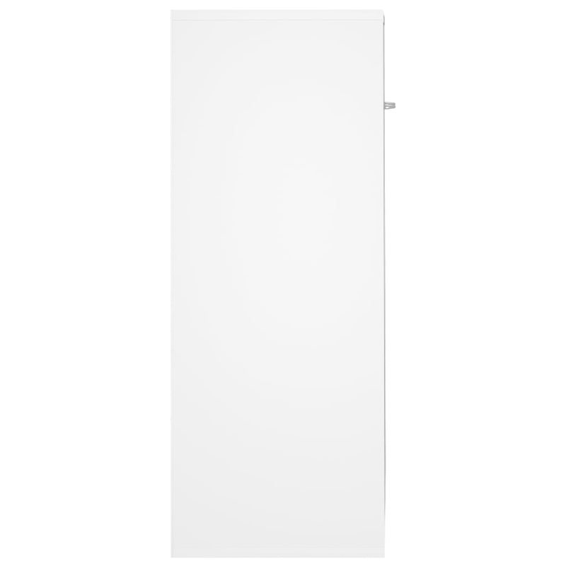 Dealsmate  Sideboard White 60x30x75 cm Engineered Wood