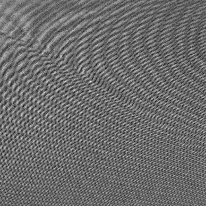 Dealsmate  4-Seater Sofa Dark Grey Fabric