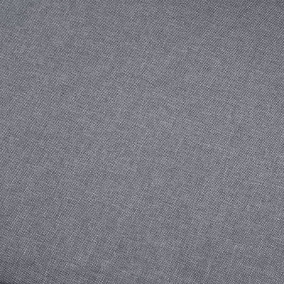 Dealsmate  2-Seater Sofa Light Grey Fabric