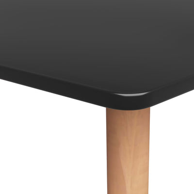Dealsmate  Bar Table Black 120x60x105 cm