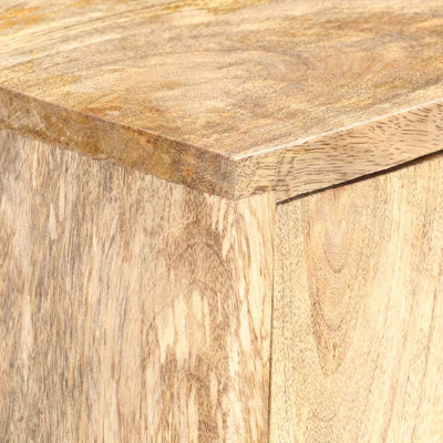 Dealsmate  Highboard 80x30x100 cm Solid Mango Wood