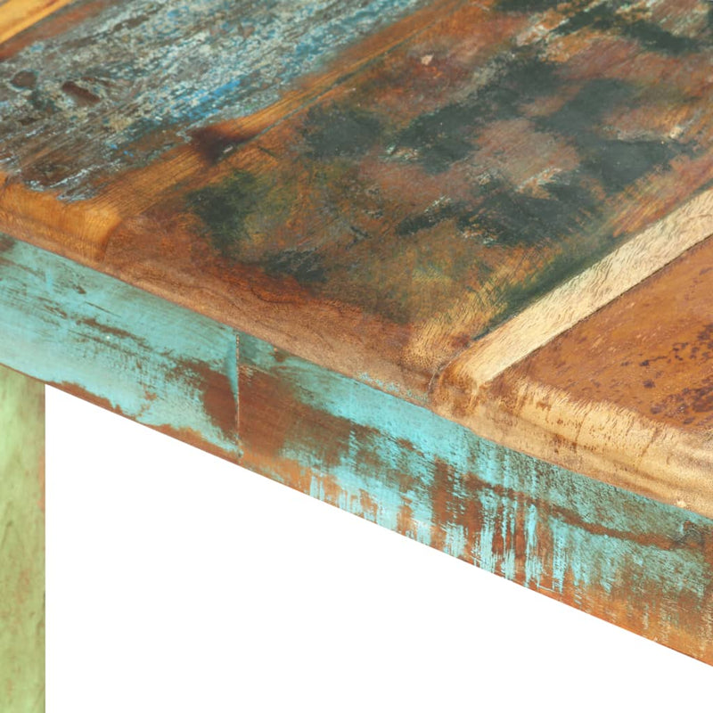Dealsmate  Dining Table Solid Reclaimed Wood 140x70x76 cm
