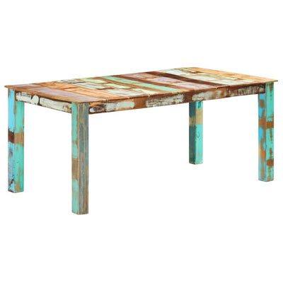 Dealsmate  Dining Table Solid Reclaimed Wood 180x90x76 cm