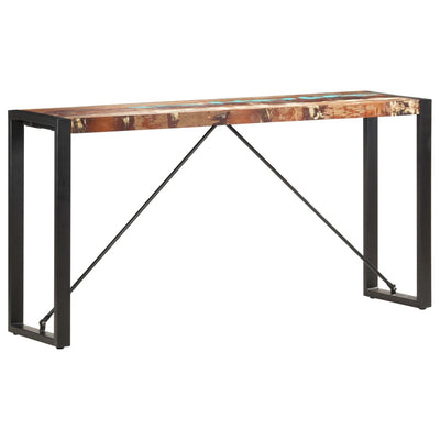 Dealsmate  Console Table 150x35x76 cm Solid Reclaimed Wood