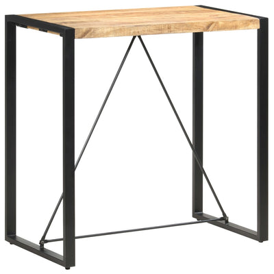 Dealsmate  Bar Table 110x60x110 cm Solid Mango Wood