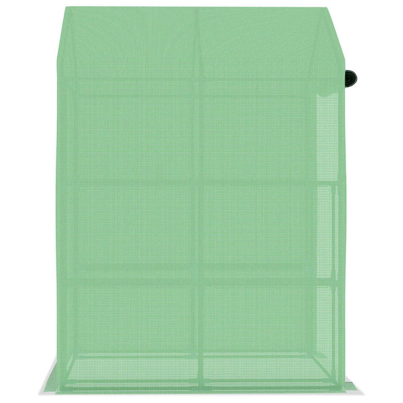 Dealsmate  Greenhouse with Shelves Steel 143x143x195 cm