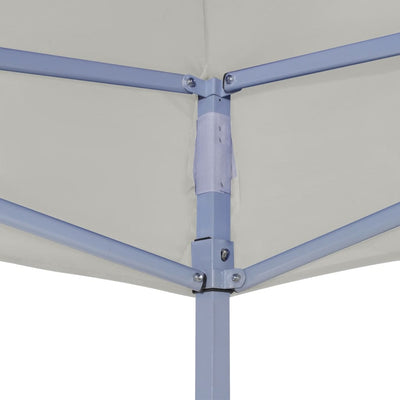 Dealsmate  Professional Folding Party Tent 2x2 m Steel Cream