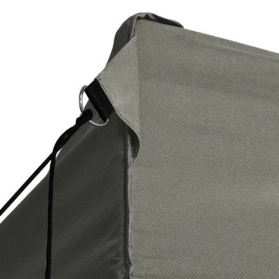 Dealsmate  Professional Folding Party Tent with 4 Sidewalls 3x4 m Steel Anthracite