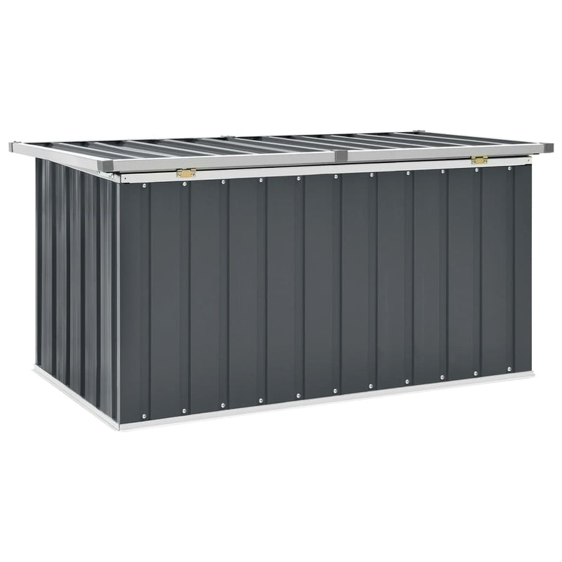 Dealsmate  Garden Storage Box Grey 129x67x65 cm
