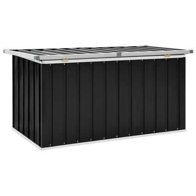 Dealsmate  Garden Storage Box Anthracite 129x67x65 cm
