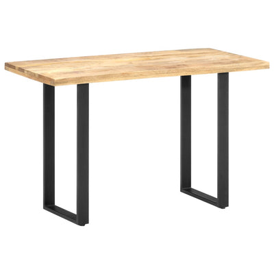 Dealsmate  Dining Table 120x60x76 cm Solid Mango Wood