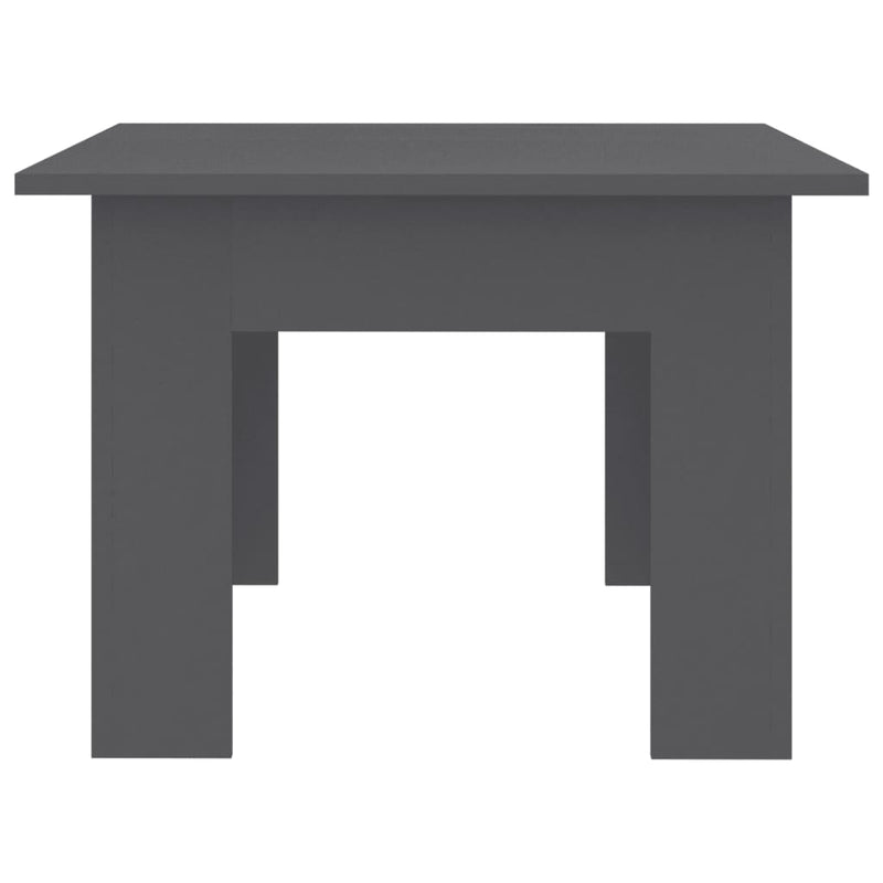 Dealsmate  Coffee Table Grey 100x60x42 cm Chipboard