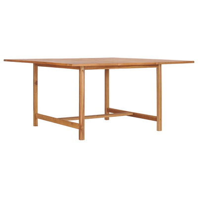 Dealsmate  Garden Table 150x150x76 cm Solid Teak Wood