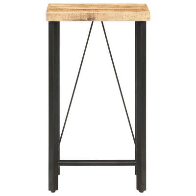 Dealsmate  Bar table 60x60x107 cm Rough Mango Wood