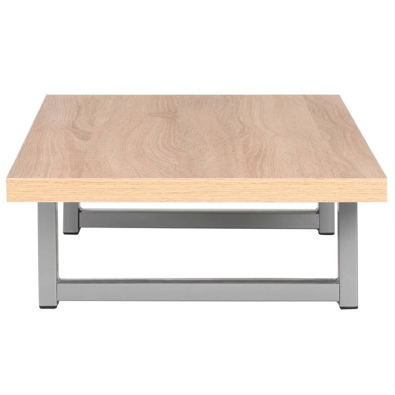 Dealsmate  Two Piece Bathroom Furniture Set Ceramic Oak