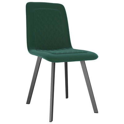Dealsmate  Dining Chairs 6 pcs Green Velvet