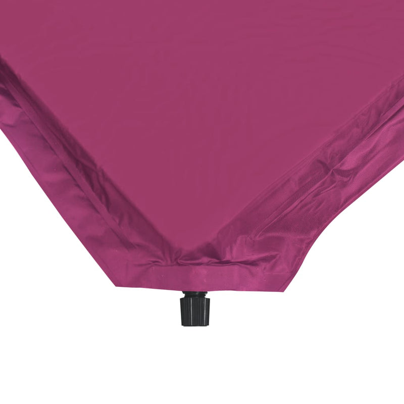 Dealsmate  Inflatable Air Mattress with Pillow 130x190 cm Pink