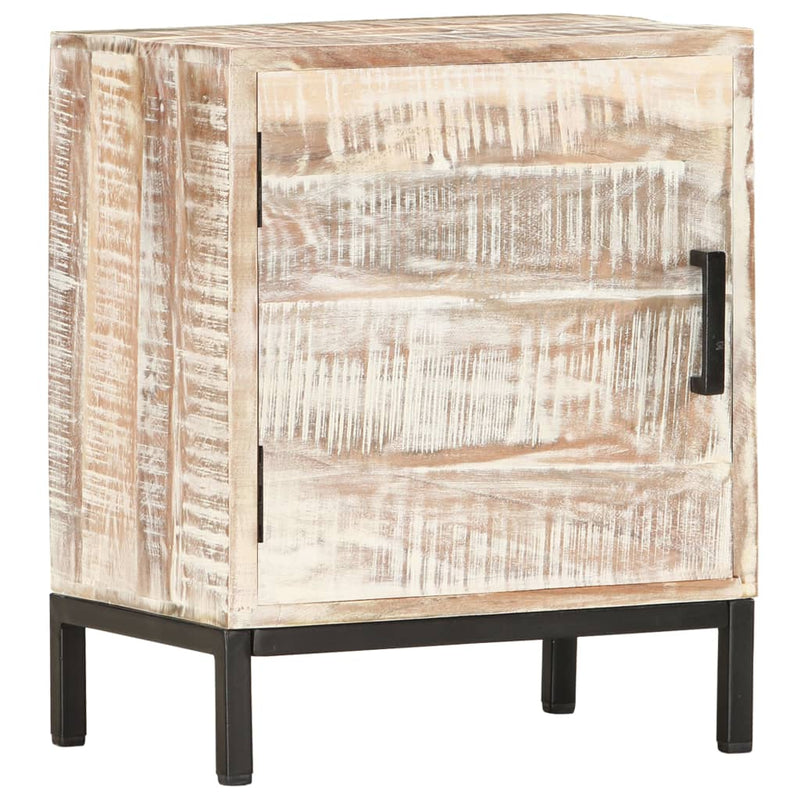 Dealsmate  Bedside Cabinet 40x30x50 cm Solid Acacia Wood