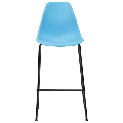 Dealsmate  5 Piece Bar Set Plastic Blue