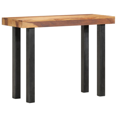 Dealsmate  Console Table 100x40x76 cm Solid Sheesham Wood
