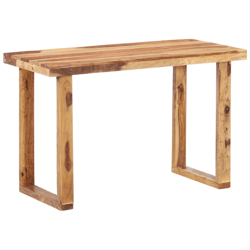 Dealsmate  Dining Table 118x60x76 cm Solid Sheesham Wood