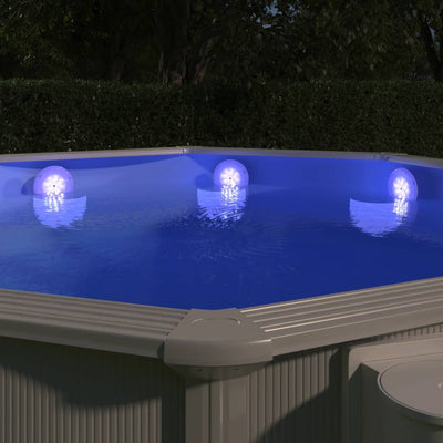 Dealsmate  Submersible Floating Pool LED Lamp with Remote Control White