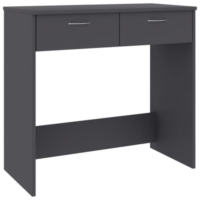 Dealsmate  Desk Grey 80x40x75 cm Engineered Wood