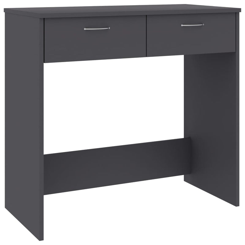 Dealsmate  Desk Grey 80x40x75 cm Engineered Wood