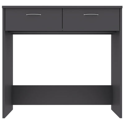 Dealsmate  Desk Grey 80x40x75 cm Engineered Wood