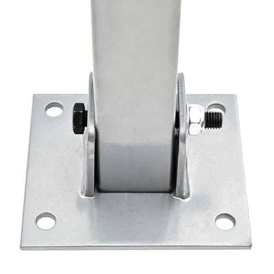 Dealsmate  Parking Posts with Locks 2 pcs