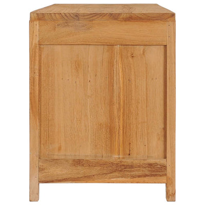 Dealsmate  TV Cabinet 120x30x40 cm Solid Teak Wood