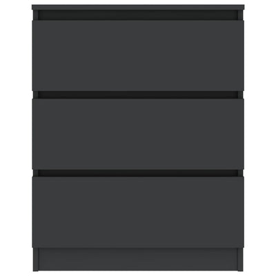 Dealsmate  Sideboard Grey 60x33.5x76 cm Chipboard