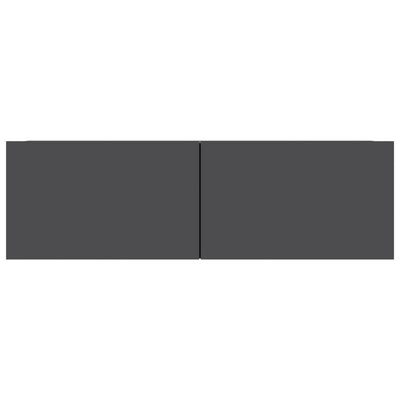 Dealsmate  TV Cabinet Grey 100x30x30 cm Engineered Wood