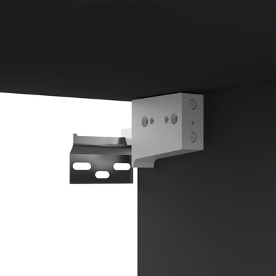 Dealsmate  TV Cabinet Grey 100x30x30 cm Engineered Wood