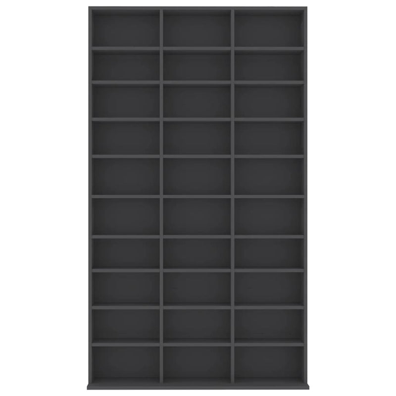 Dealsmate  CD Cabinet Grey 102x23x177,5 cm Chipboard