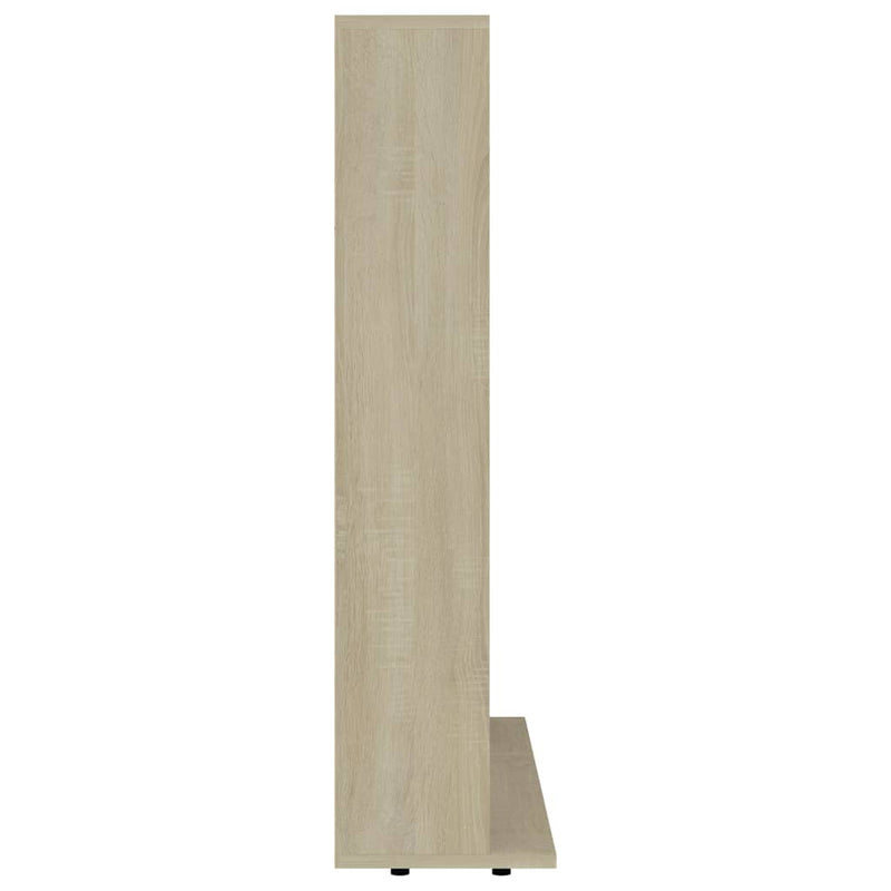 Dealsmate  CD Cabinet Sonoma Oak 102x23x89.5 cm Engineered Wood
